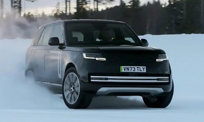 Electric Range Rover Undergoing Cold-weather Testing On The Frozen Lakes Ahead Of Reveal - autojosh