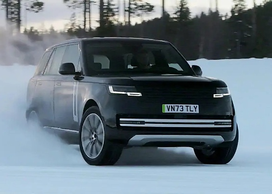 Electric Range Rover Undergoing Cold-weather Testing On The Frozen Lakes Ahead Of Reveal - autojosh