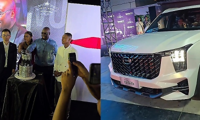 GAC Motors Gift Obi Cubana Brand New GAC GS8 SUV To Celebrate His Birthday, Solidify Their Partnership - autojosh