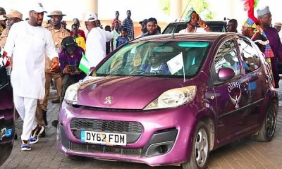 Pelumi Nubi Donates Peugeot 107 She Drove From London To Lagos To Lagos State-owned J Randle Centre - autojosh