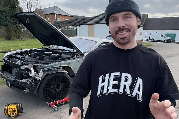 YouTuber Who Bought Marcus Rashford's Wrecked Rolls-Royce Buys Another Rolls-Royce To Fix It - autojosh 