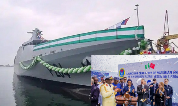 First Lady Oluremi Tinubu Launches 2 High Endurance Offshore Patrol Vessels In Turkey - autojosh
