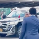 Moment President Tinubu Arrived For Eid Prayer In Armored Toyota Land Cruiser 300 Series - autojosh