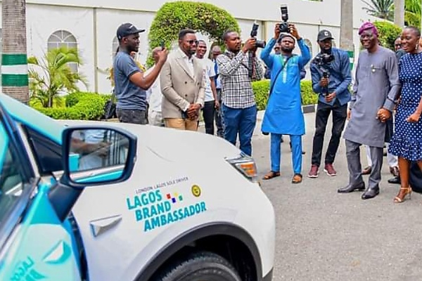Gov Sanwo-Olu Honours London-Lagos Solo Car Driver, Pelumi Nubi With New Car, Apartment - autojosh 