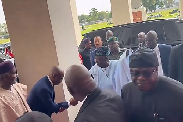 Moment President Tinubu Arrived For African Counter-Terrorism Summit In An Armored Cadillac Escalade SUV - autojosh