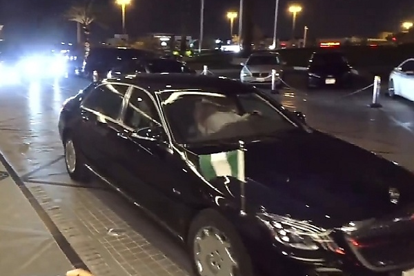 Tinubu Arrives In Saudi Arabia, Chauffeured In Mercedes-Maybach S-Class Ahead Of 2024 WEF - autojosh 