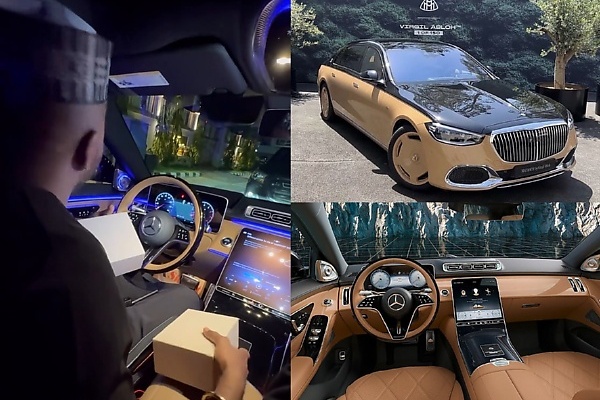 Cubana Chief Priest Seals N150m Watch Deal With Kaycee Adewale, Who Owns Mercedes-Maybach S-Class By Virgil Abloh - autojosh