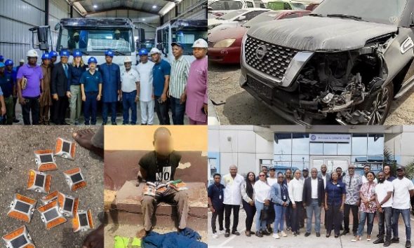 NADDC Visits Dangote Sinotruk, 90% Of Cars Imported Into Nigeria Are Accidented, Road Light Indicators On 3rd MB Stolen, LAMATA Partners With LASWA - autojosh