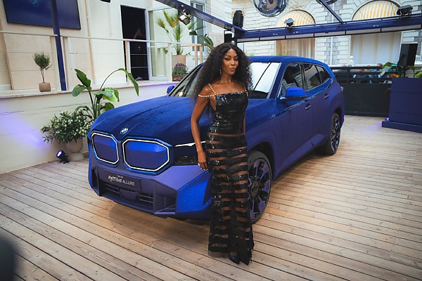One-off BMW XM Mystique Allure Inspired By Supermodel, Naomi Campbell, Shines At 2024 Cannes Film Festival - autojosh 