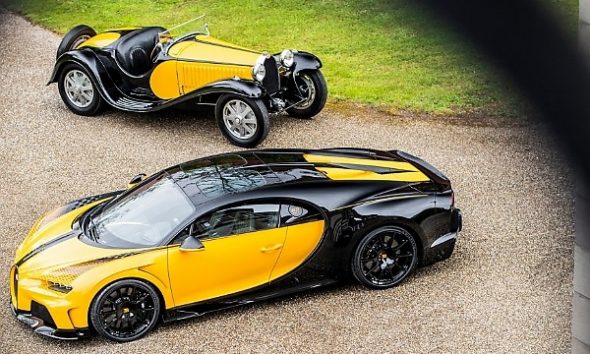 Bugatti Reveals ‘One-off’ Chiron ‘55 1 Of 1’ To Honor Iconic Type 55 SS From The 1930s - autojosh