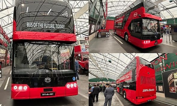 BYD Aims To Replace London’s Famous Buses With Its 400-mile BD11 Electric Double-decker Bus - autojosh