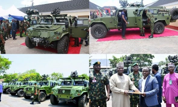 EPAIL Nigeria Delivers 20 Light Tactical Armored Vehicles To Defence Headquarters - autojosh