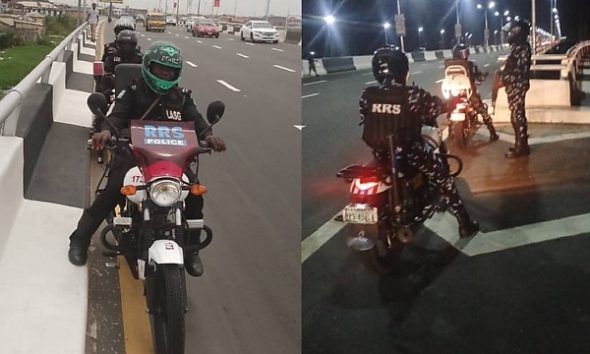 Photos : Lagos Police Command Deploy RRS To Third Mainland Bridge To Protect Road Users - autojosh