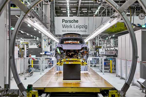 Production Of The Porsche Macan EV Starts In Leipzig Plant