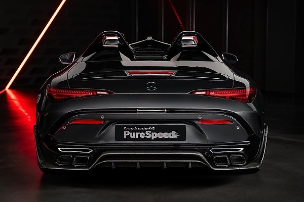 All-new Roofless Mercedes‑AMG PureSpeed Concept Previews First Model In The Mythos Series - autojosh 