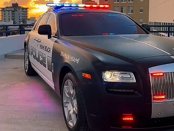Miami Beach Police Adds Rolls-Royce Ghost Worth N800 Million To Its Patrol Fleet - autojosh
