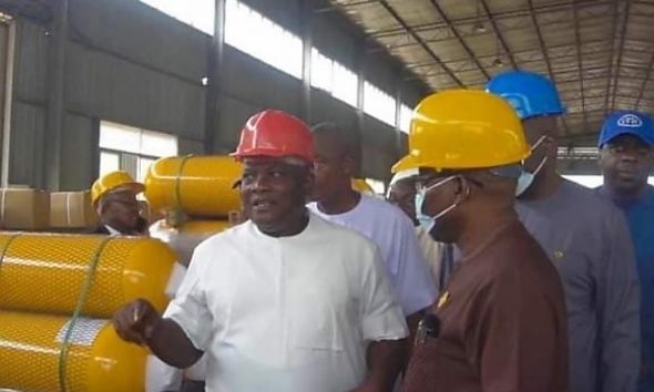 Minister of Petroleum Resources (Gas) Visits IVM Plant, Commends CEO's Ingenuity In Producing CNG Vehicles - autojosh