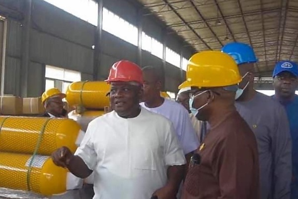 Top Stories Tamfitronics Minister of Petroleum Resources (Gas) Visits IVM Plant, Commends CEO's Ingenuity In Producing CNG Vehicles - autojosh