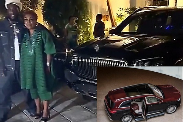 Burna Boy Gifts His Mum Brand New Mercedes-Maybach GLS 600 To Celebrate Mother’s Day (Video) - autojosh