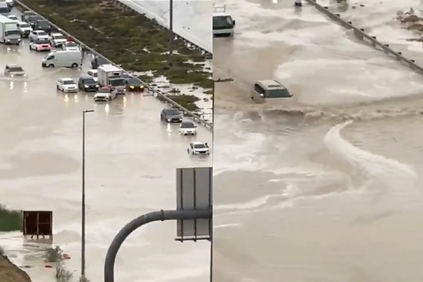 Watch : Nissan Patrol Drives In Flooded Dubai Road Filled With Broken Down Cars - One Of The Reasons Why It Is Popular In UAE - autojosh 