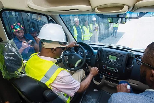PCNGi : NADDC Boss, Minister of Finance Tours JET Motors CNG Buses Assembly Plant In Lagos - autojosh 
