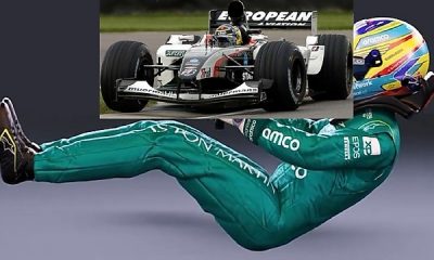 Today's Photos : See The Reclined Sitting Position In Today's F1 Race Cars Where Driver's Feet Are Raised - autojosh