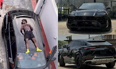 Seyi Vibez Splashes ₦450 million On A Lamborghini Urus SUV - autojosh