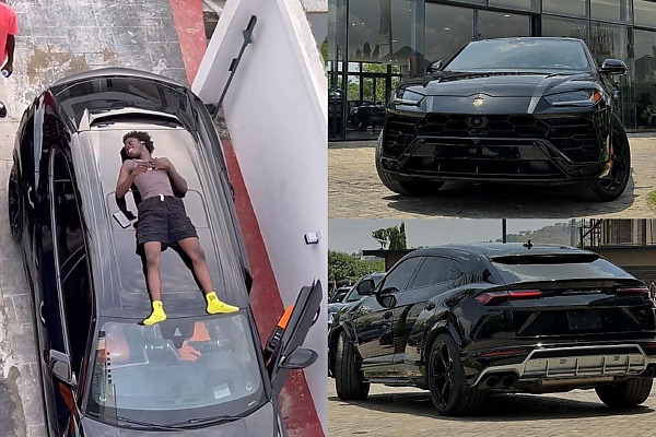 Seyi Vibez Splashes ₦450 million On A Lamborghini Urus SUV - autojosh