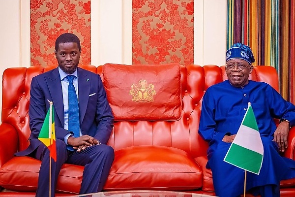 Tinubu Welcomes President Bassirou Faye Of Senegal To The State House - autojosh 