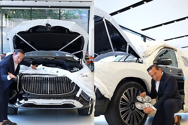 Watch The Unboxing Of A Tear Rubber Mercedes-Maybach GLS 600 Worth Over N350 Million - autojosh 