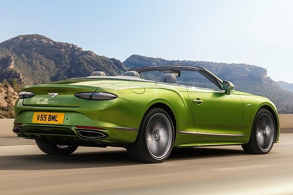 Photos : All-new 2025 Bentley Continental GTC Speed Convertible - autojosh 