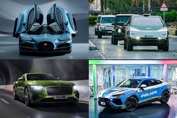 Bugatti Tourbillon, 2025 Bentley Continental GT Speed, Dubai Police Cybertruck, Italian Police Lamborghinis, Aspark Owl SP600, June Posts You Missed - autojosh