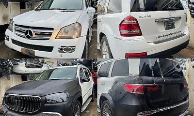 Lagos-based Bebex Workshop Shows Off Before/After Upgrade Of Mercedes GL450 To Mercedes-Maybach GLS 600 - autojosh