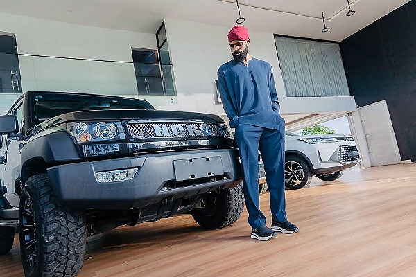 Tunde Onakoya Wins Nord A7 SUV After Defeating Nord CEO In Chess Game, Becomes Car Brand's Ambassador - autojosh