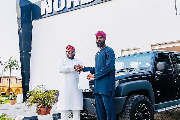 Tunde Onakoya Wins Nord A7 SUV After Defeating Nord CEO In Chess Game, Becomes Car Brand's Ambassador - autojosh
