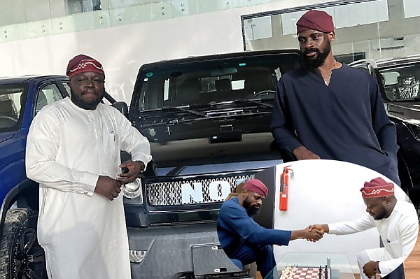 Tunde Onakoya Wins Nord A7 SUV After Defeating Nord CEO In Chess Game, Becomes Car Brand's Ambassador - autojosh