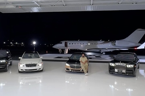 DJ Khaled Shows Off His Jet And Car Collection, Including Maybachs, Phantom 8 EWB, Cullinans - autojosh 