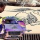 Calligraffiti Artist Performs Live Painting On A $265,000 Bentley Bentayga Speed Ultra-luxury SUV - autojosh