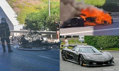 $3 Million Koenigsegg Jesko Hypercar Burns To The Ground While Taking Part In Tour - autojosh