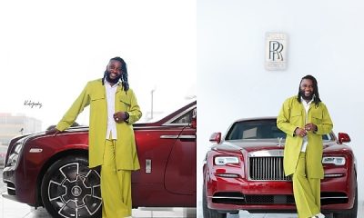 Actor Jide Awobona Poses With Rolls-Royce Dawn - Promote Rides For Lagos-based Car Dealer - autojosh