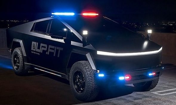 UP.FIT Unveils The World's First Tesla Cybertruck Patrol Vehicle Designed For The Police, Military - autojosh