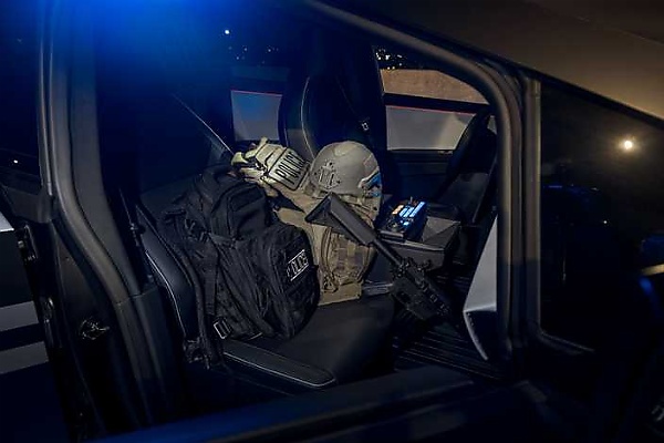 UP.FIT Unveils The World's First Tesla Cybertruck Patrol Vehicle Designed For The Police, Military - autojosh 