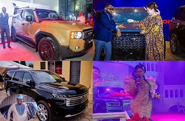 2024 Prado Launched, Davido Gifts Ubi Franklin GAC GS8, Ebenezer Obey's Chevrolet SUV, Eva Ogbebor's Rolls-Royce, Nigerian News In June - autojosh