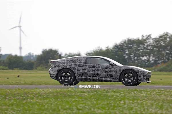 BMW Testing Electric Coupe Based On Neue Klasse Platform