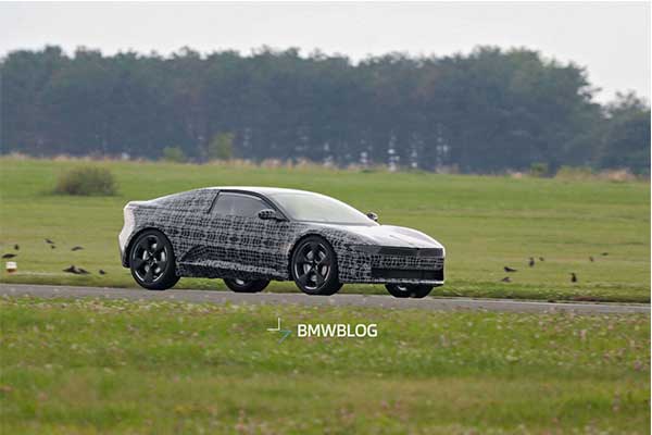 BMW Testing Electric Coupe Based On Neue Klasse Platform