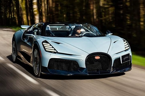 Bugatti's Open-top W16 Mistral Roadster Enters Final Testing Phase - autojosh