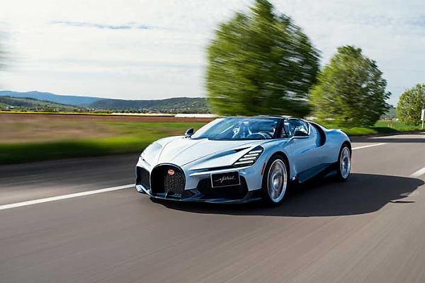 Bugatti's Open-top W16 Mistral Roadster Enters Final Testing Phase - autojosh 