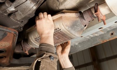 “I Arrested 4 Mechanics Cause Of This Problem” : Nigerian Car Dealer Shares Video Of Catalytic Converter Theft - autojosh