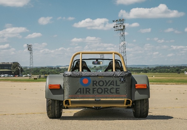 Caterham And Royal Air Force Unveils One-off Sports Car Built From Retired Helicopter's Parts - autojosh 