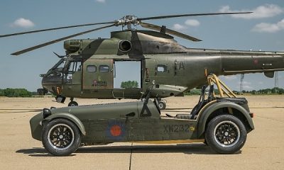 Caterham And Royal Air Force Unveils One-off Sports Car Built From Retired Helicopter's Parts - autojosh